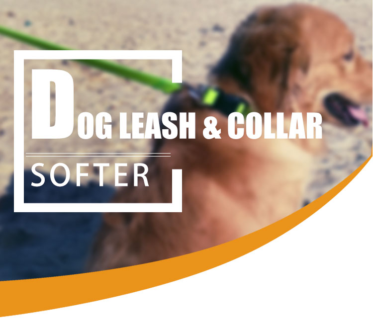 Siv zog Skidsproof Taug kev Doggies Silicone Dog Leash Collars