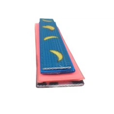 Clear PVC Coated Webbing Belt Rau Kev Txhuam Hniav