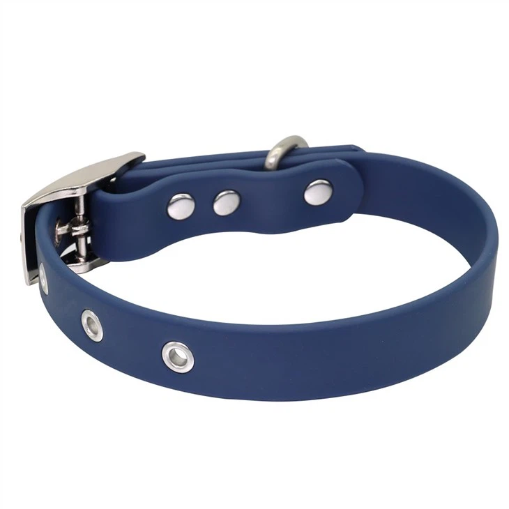 Waterproof Adjustable Solid Collar Dogs